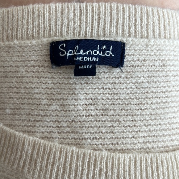 🔹 Splendid Loose Fit Cashmere Sweater - Picture 3 of 4